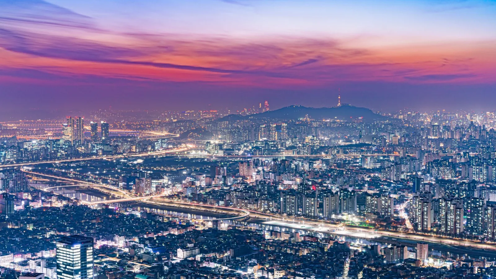서울 아파트와 도심 전경(참고 이미지)